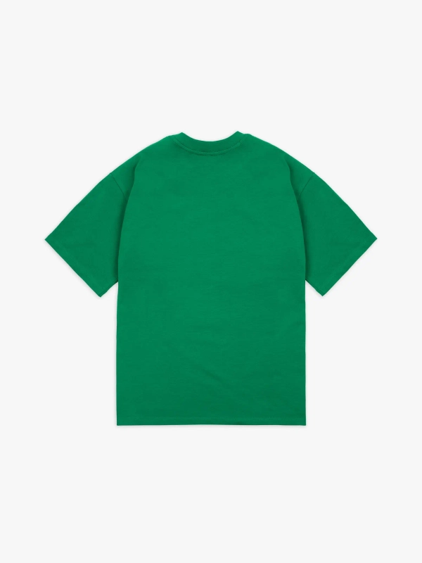 Футболка оверсайз (зеленый) 190 г