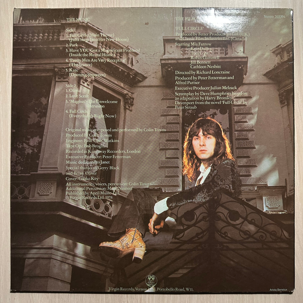 Colin Towns - Full Circle (Голландия)