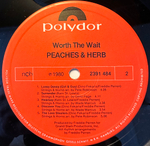 Peaches & Herb - Worth The Wait (Скандинавия 1980г.)