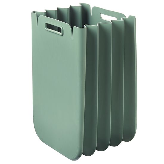 Корзина для белья складная eco packly, зеленая