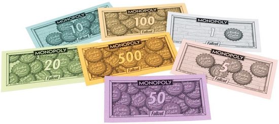 Настольная игра Монополия Fallout для 1-6 игроков