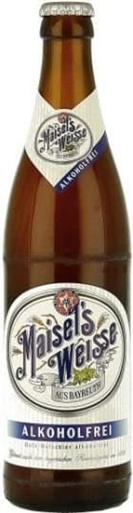 Пиво Майзелс Вайссе Безалкогольное / Maisels Weisse Alkoholfrei 0.5 - стекло