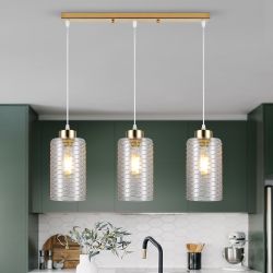 Светильник подвесной (подвес) Rivoli Malice 9124-203 3 х Е27 40 Вт модерн потолочный | Rivoli