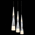 SL405.103.03 Светильник подвесной ST-Luce Хром/Хром, Белый LED 3*7W 3000K BOCHIE