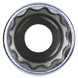 KING TONY (323021M) Головка торцевая глубокая двенадцатигранная 3/8", 21 мм