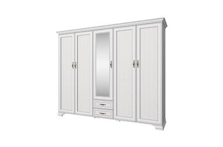 Шкаф 5DG2S Z, TIFFANY, цвет вудлайн кремовый