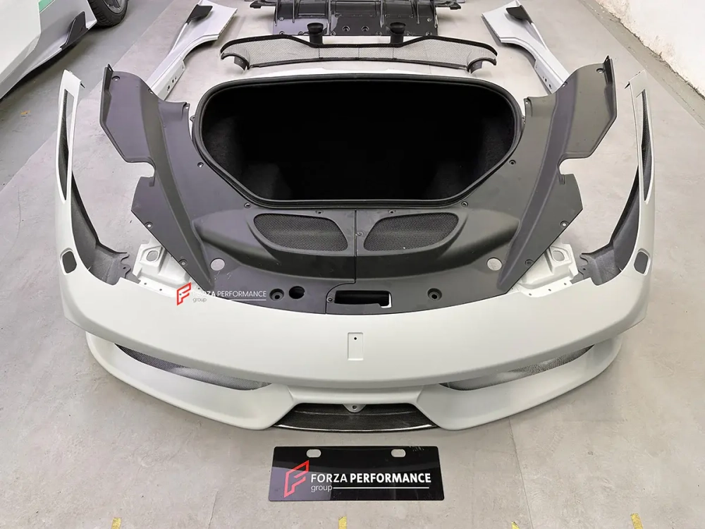 Карбоновый обвес переделка для Ferrari 458 Italia 2009-2015 в Speciale Феррари