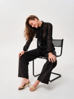 Брюки палаццо женские широкие