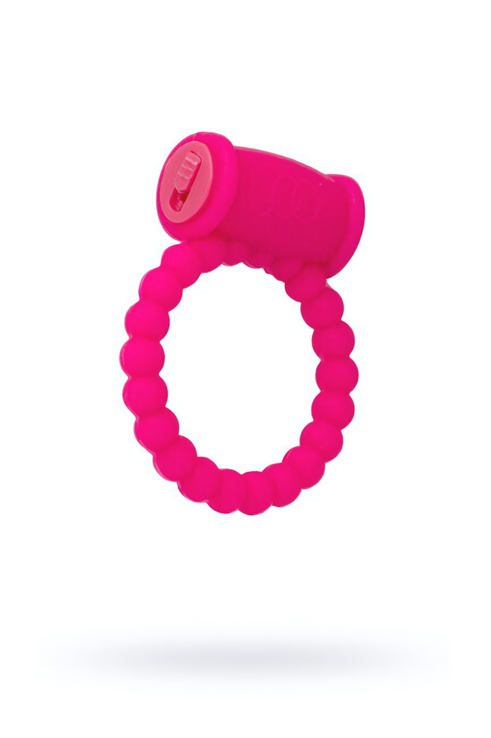Эрекционное кольцо с вибрацией A-Toys (розовый) (Цвет: розовый)