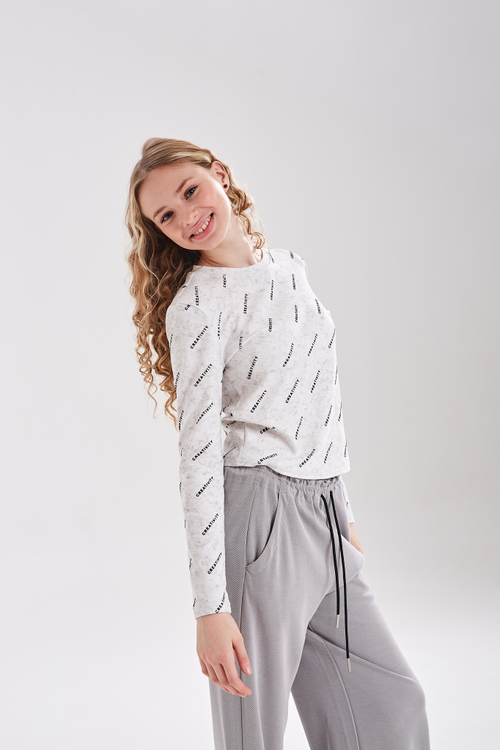 Фуфайка дл/р д/д DELORAS 22429