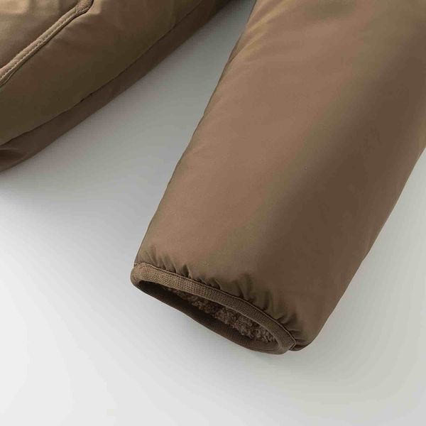 Куртка двухсторонняя коричневая - фото 12