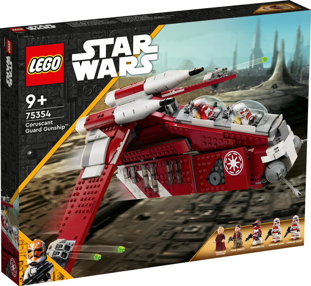 Конструктор LEGO Star Wars 75354 Боевой корабль охраны Корусканта