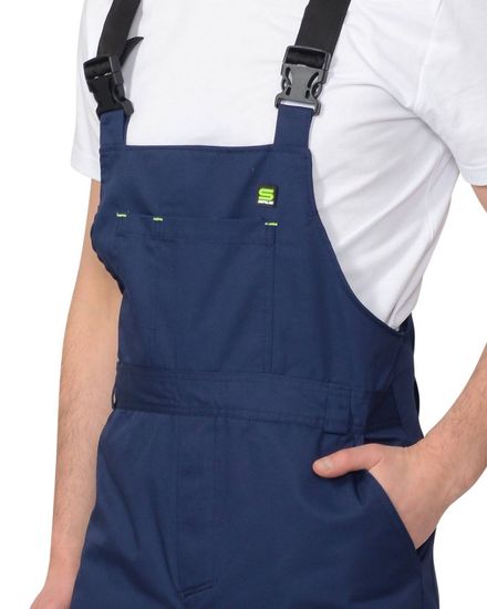 Полукомбинезон "Сириус-Бостон" (т.синий/василек/черный)