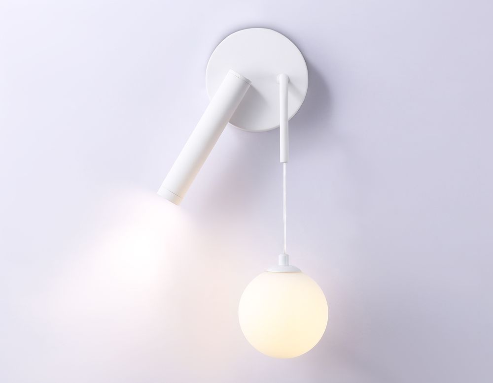 Ambrella Настенный светодиодный светильник со сменной лампой LineTech FL66383