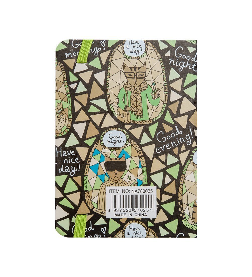 BM-23/4 Блокнот микро «Богемные коты» (твердая обложка)