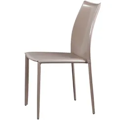 Стул Rolf кожа капучино