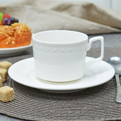 Чайная пара 220мл "Снежная королева" без отводки, форма круг