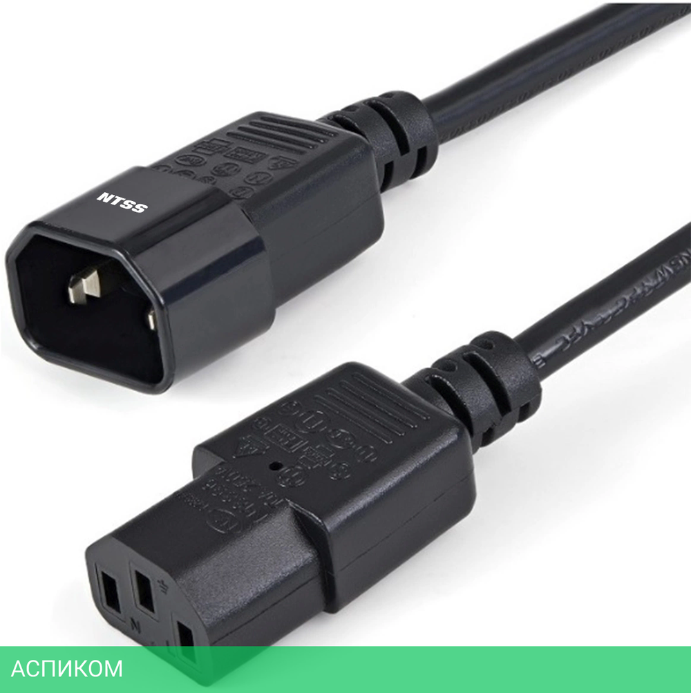 Шнур питания NTSS NTSS-PC13144 черный