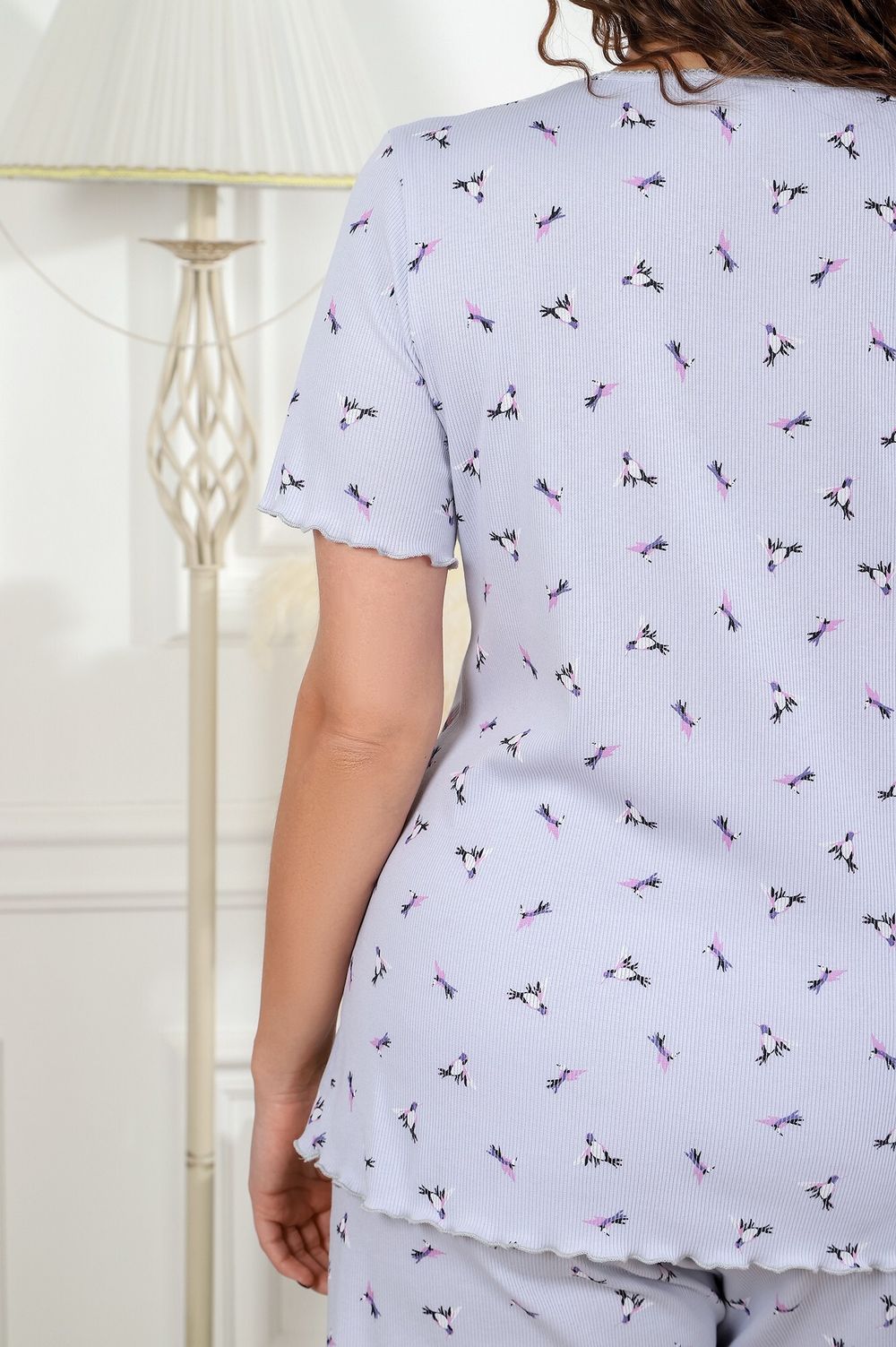 Пижама Амалия-5 Виотекс СЕРЫЙ