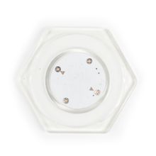 Шайба для аэрохоккея LED &quot;Atomic Top Shelf&quot; (прозрачная, шестигранная, красный светодиод) D74 mm