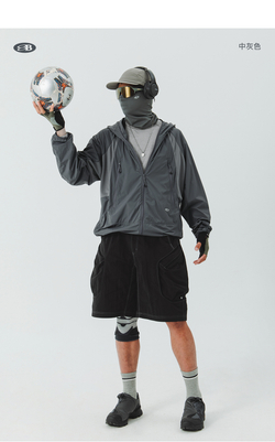 Ветровка Nothomme Blue Anti-Ultraviolet Moisture-Absorbent Quick-Drying Jacket