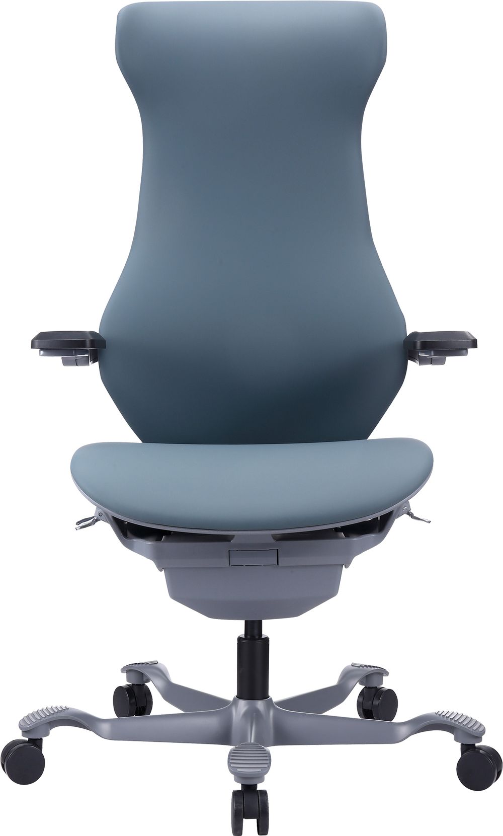 Эргономичное кресло Everprof Atom Grey Экокожа Серый