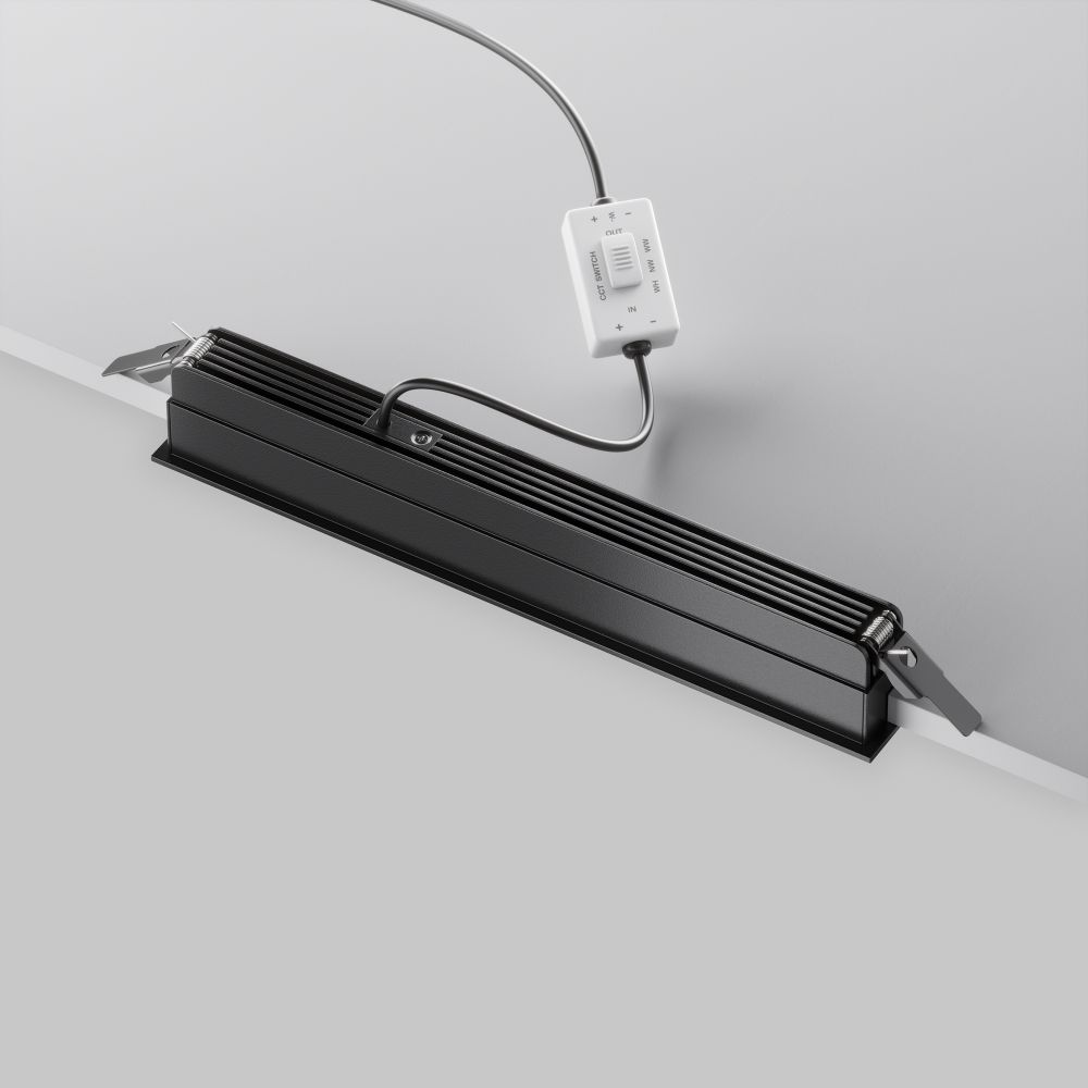 Встраиваемый светильник светодиодный Maytoni   DL100-12W2.7-3-4K-B