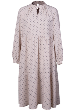 Платье женское 4288ЛП, бежевый алфавит #176Бал054288ЛП