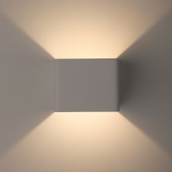 Светильник декоративный настенный светодиодный ЭРА WL3 WH 6Вт 3000К белый