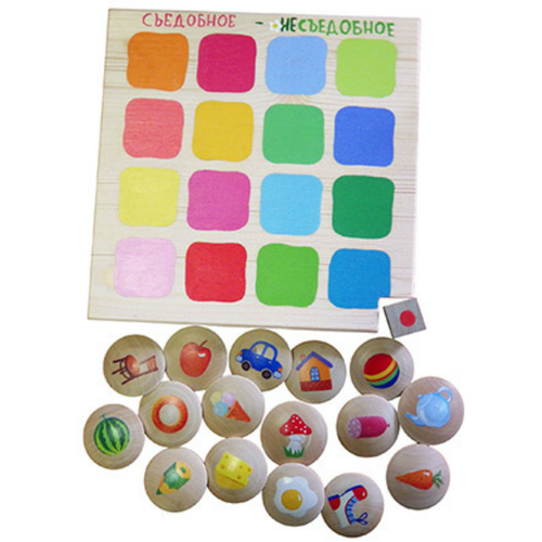 Игра Съедобное - несъедобное Вальда