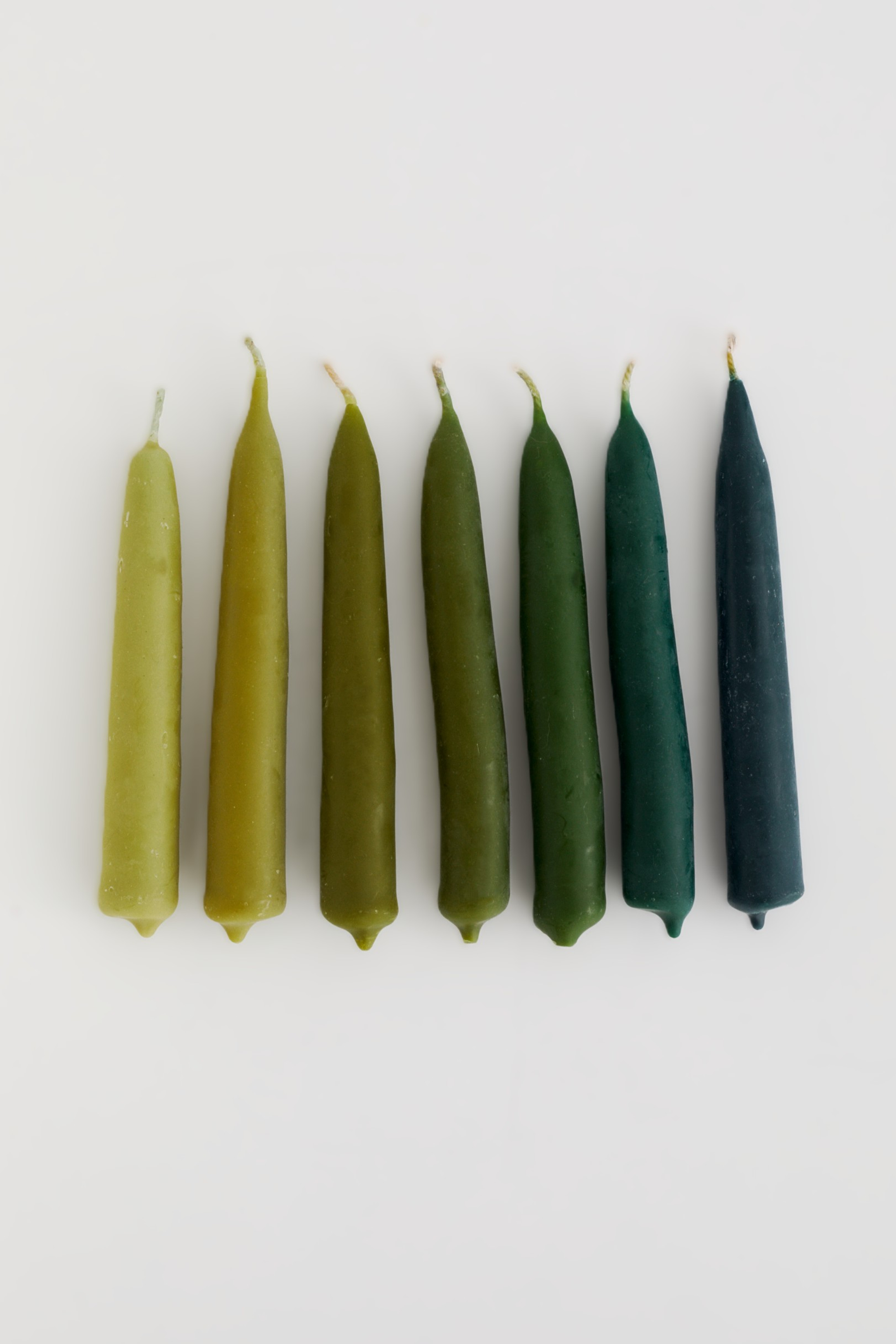 Набор свечей GRADIENT GREEN