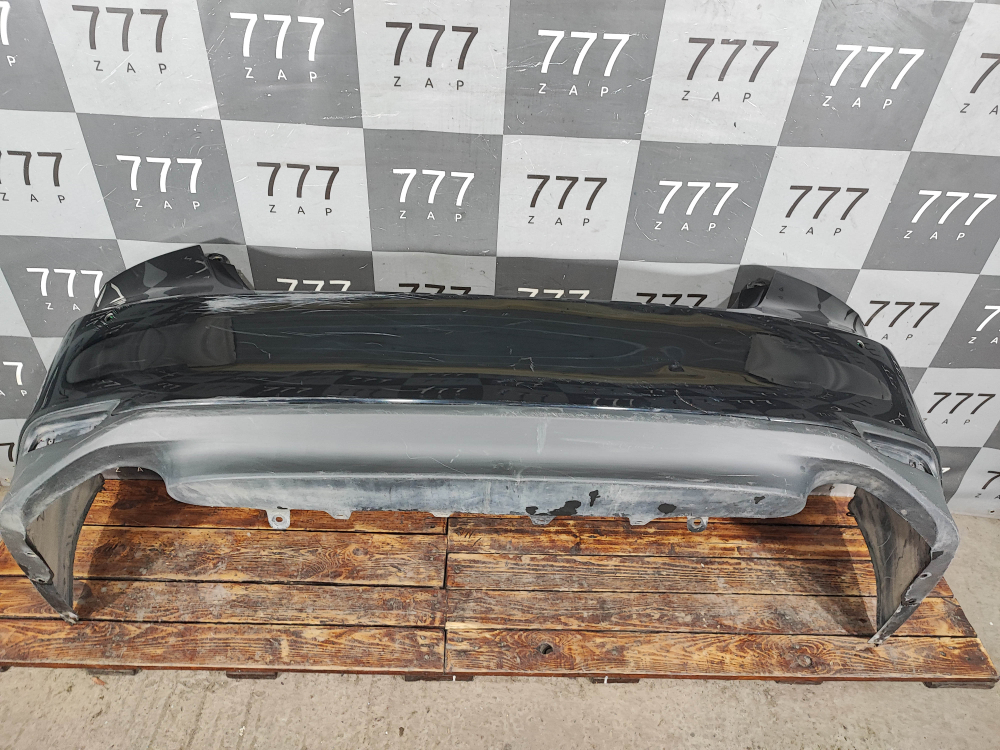 Бампер задний + юбка заднего бампера Toyota Camry (XV70) 17-нв Б/У Оригинал 521590X921