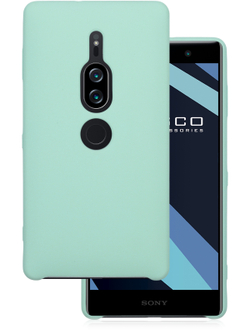 Чехол ROSCO для Sony Xperia XZ2 Premium оптом (арт. XZ2P-SOFTRUBBER-MINT)