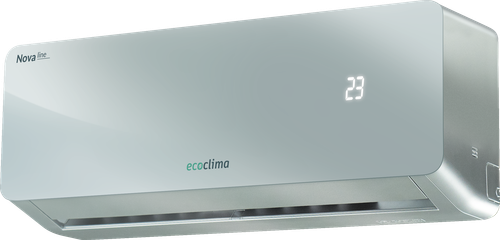 Сплит-система ECOCLIMA, NOVA LINE Inverter (Silver), ECW/I-СH09/AAS-4R1 / EC/I-CH09/A-4R1