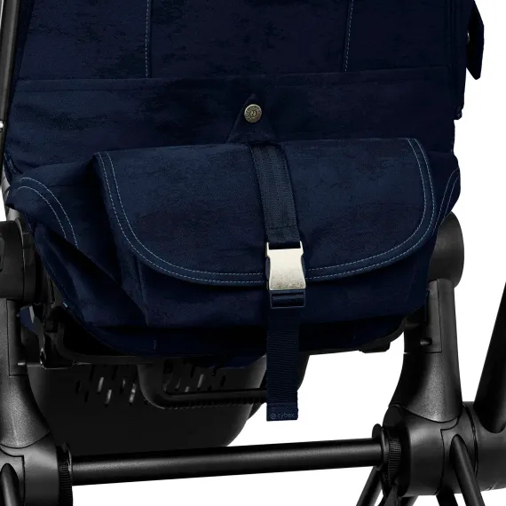 Детская коляска Cybex Priam IV 3 в 1 Rebellious Luxury Denim Blue