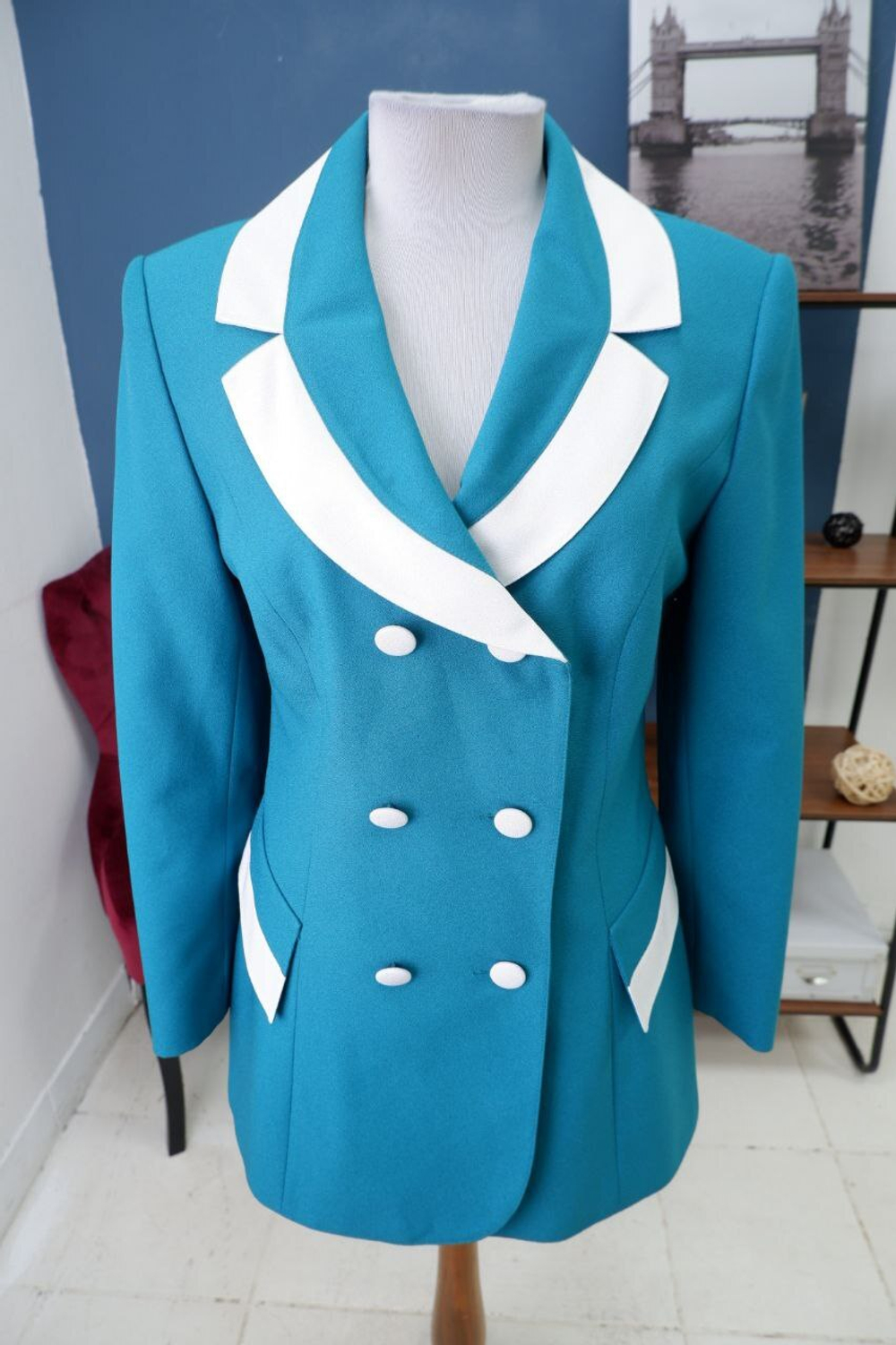 Жакет Irena комбинированный 46 размер