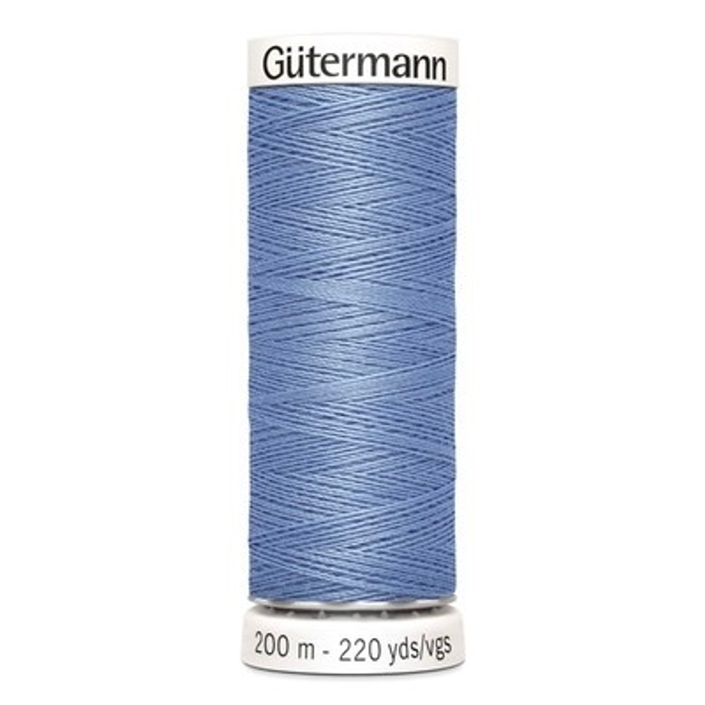 Нить Sew-All 200 м, Gutermann, 074 сиренево-джинсовый