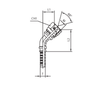Фитинг DN 06 DKM (Г) 18x1.5 (45)