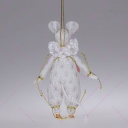 Ёлочная игрушка  Девочка-Мышка