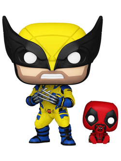 Фигурка Funko POP! Bobble Marvel Deadpool 3 Wolverine with Babypool (1403) 82382