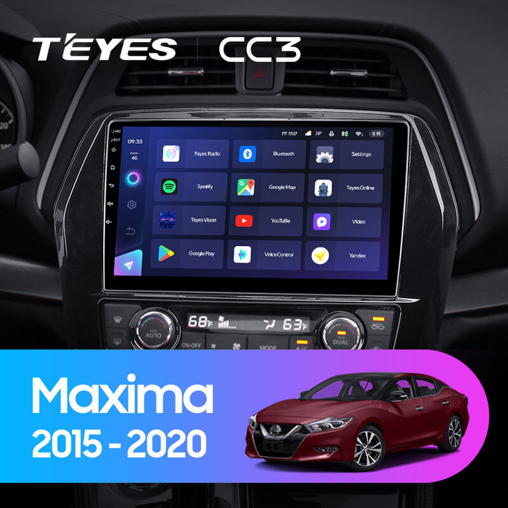 Teyes CC3 10,2" для Nissan Maxima 2015-2020