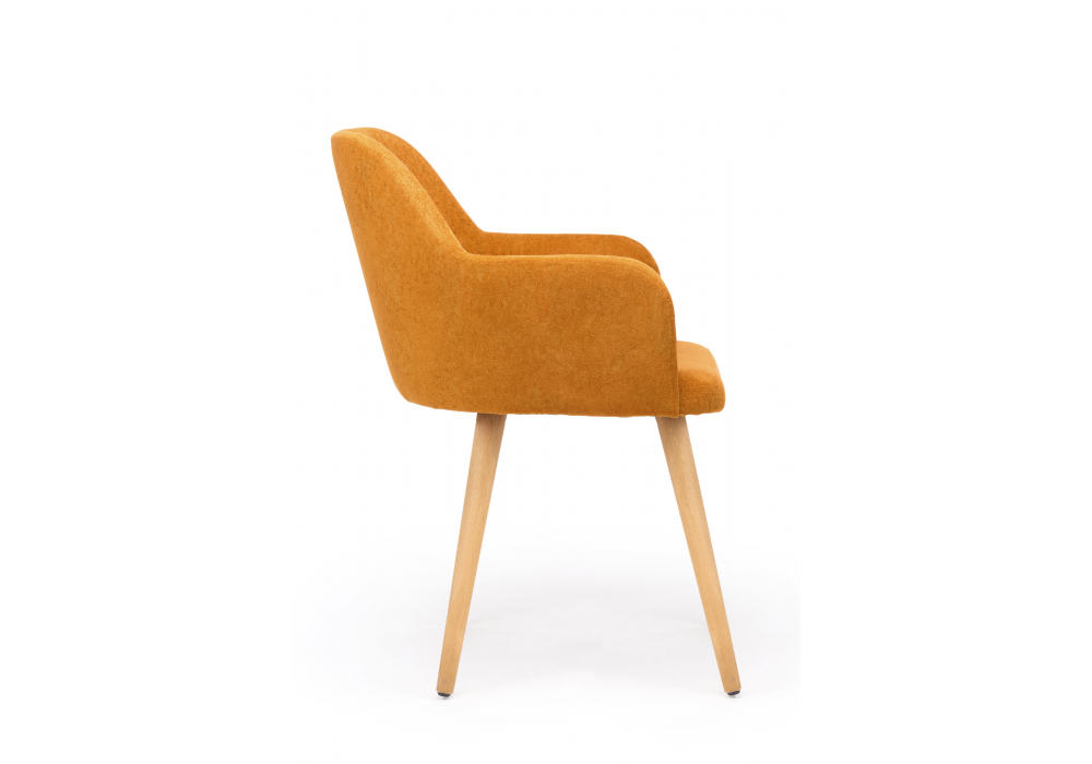 Стул деревянный Woodville Инфини 360 терракота (ocean 015), светлое дерево