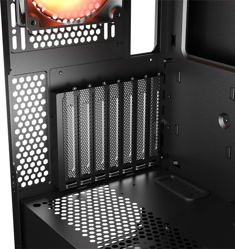 Корпус COUGAR Airface ECO RGB без Б/П черный