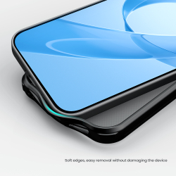Чехол для Xiaomi Poco F8 Pro (Redmi K90), серия Super Frosted Shield Pro (Clear version) прозрачный тонированный от Nillkin