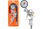 Пневматический пистолет для накачки шин с манометром 8 атм AIRLINE ATBU034