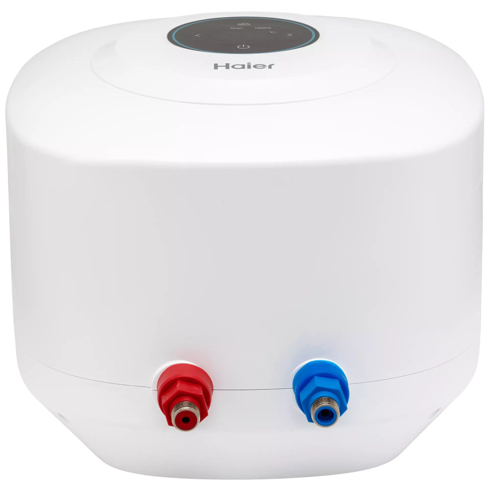 Водонагреватель накопительный электрический HAIER ES15V EQ1 над мойкой