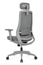 Кресло Riva Миро 6249A-HS Серый пластик/Серый