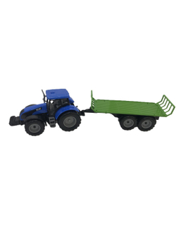 Игрушка Трактор Сельхоз (550-12J-1) цвет синий/зеленый