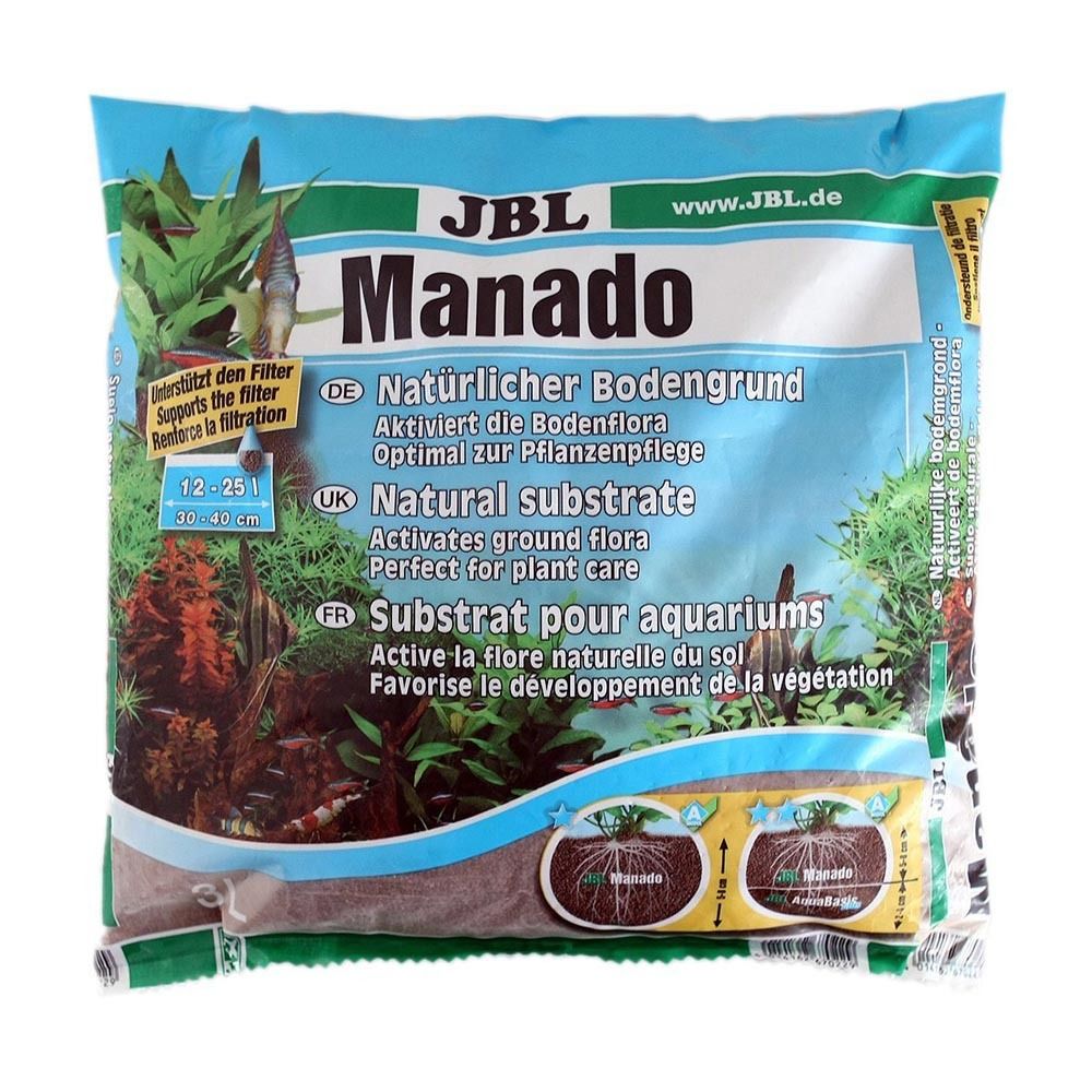 JBL Manado 3 л - питательный грунт для растительных аквариумов