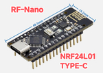 RF-Nano, отладочная плата с радиомодулем, ATmega328P, Nrf24L01+ 2.4ГГц
